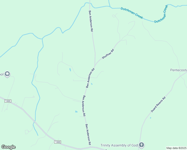 map of restaurants, bars, coffee shops, grocery stores, and more near 386 Ben Anderson Road in Mocksville