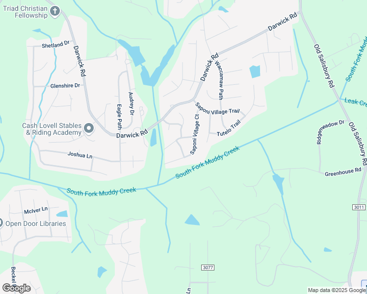 map of restaurants, bars, coffee shops, grocery stores, and more near 120 Hogan Lane in Winston-Salem