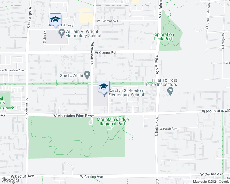 map of restaurants, bars, coffee shops, grocery stores, and more near 8040 Torremolinos Avenue in Las Vegas