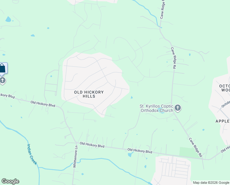 map of restaurants, bars, coffee shops, grocery stores, and more near 9013 Ristau Drive in Nashville