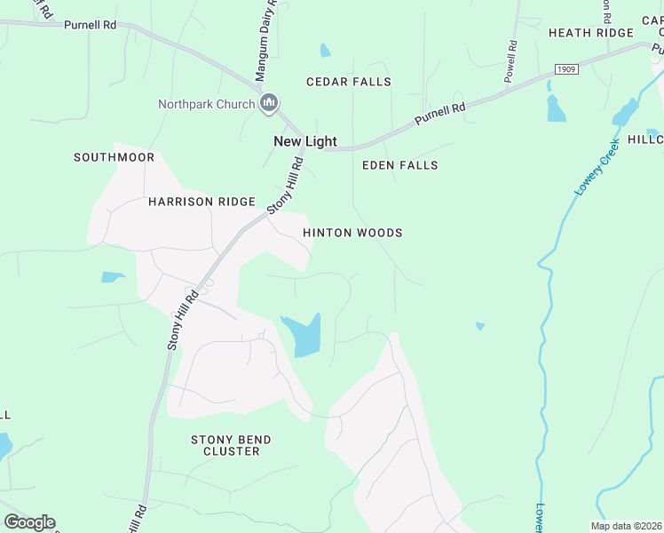 map of restaurants, bars, coffee shops, grocery stores, and more near 8208 Baronleigh Lane in Wake Forest