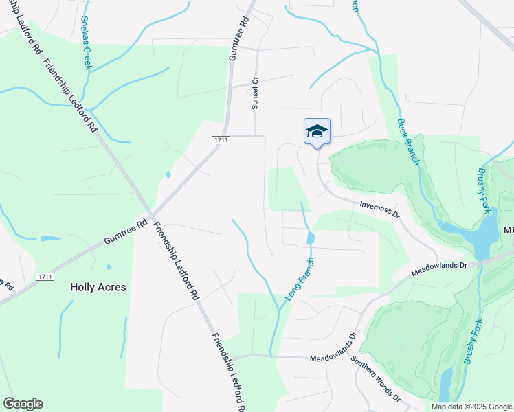 map of restaurants, bars, coffee shops, grocery stores, and more near 518 Oaklawn Road in Winston-Salem