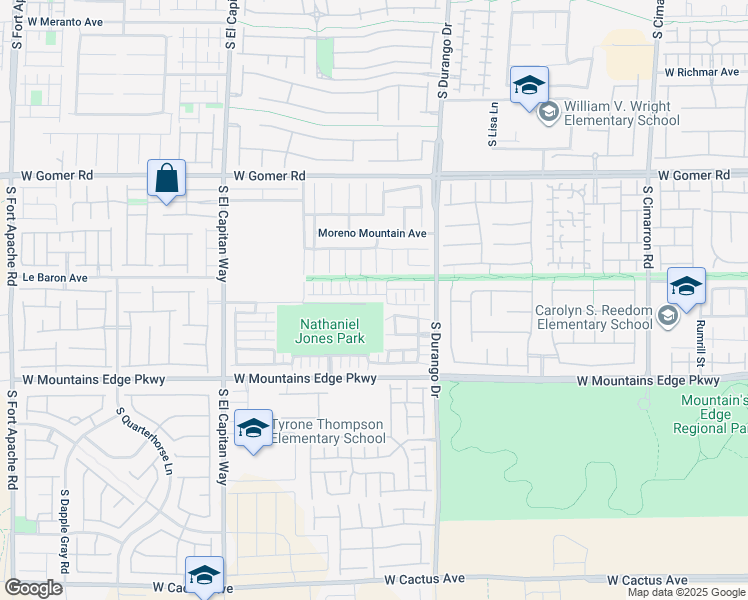 map of restaurants, bars, coffee shops, grocery stores, and more near 8715 Autumn Teal Avenue in Las Vegas