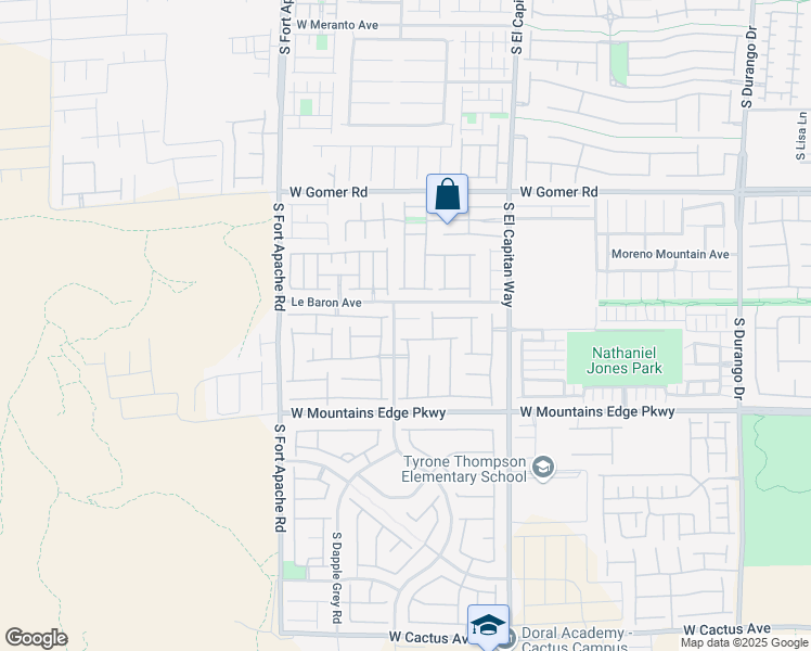 map of restaurants, bars, coffee shops, grocery stores, and more near 9183 Lynea Court in Las Vegas