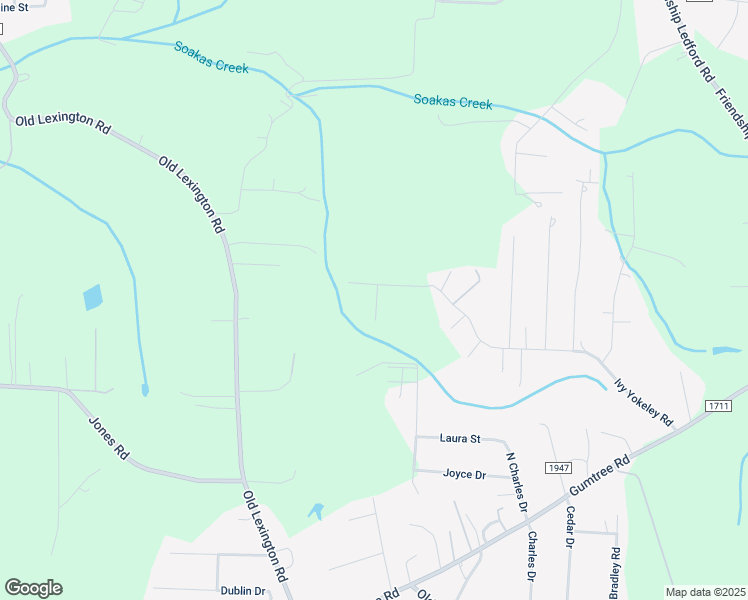 map of restaurants, bars, coffee shops, grocery stores, and more near 190 Briers Circle Court in Winston-Salem