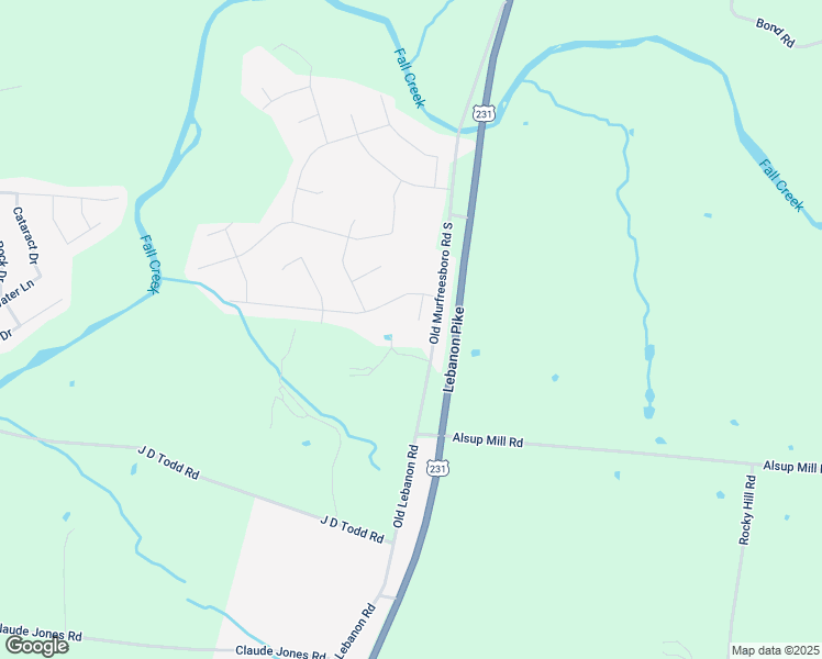 map of restaurants, bars, coffee shops, grocery stores, and more near 10761 Old Lebanon Road in Murfreesboro