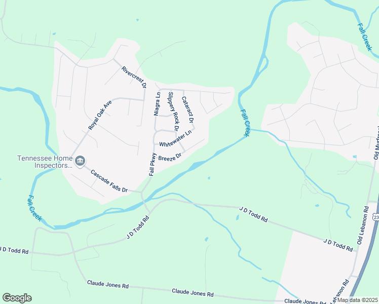 map of restaurants, bars, coffee shops, grocery stores, and more near 204 Breeze Drive in Murfreesboro