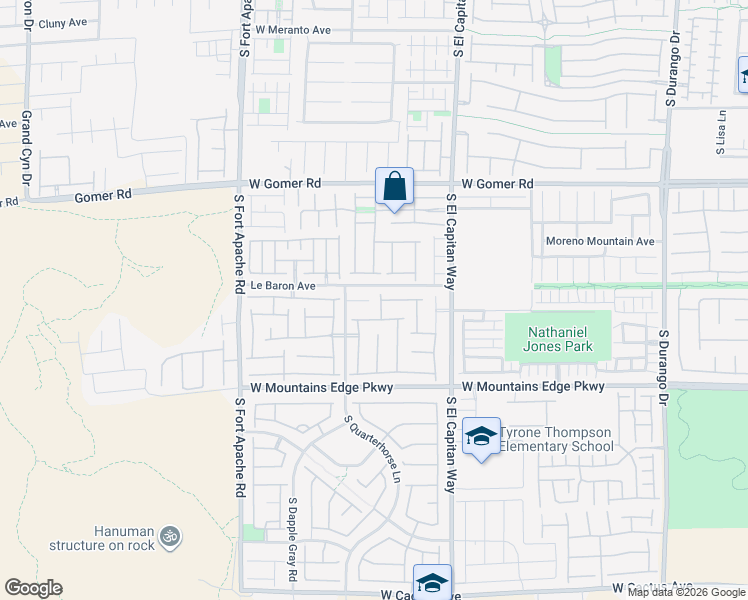 map of restaurants, bars, coffee shops, grocery stores, and more near 9927 Ridgemill Street in Las Vegas