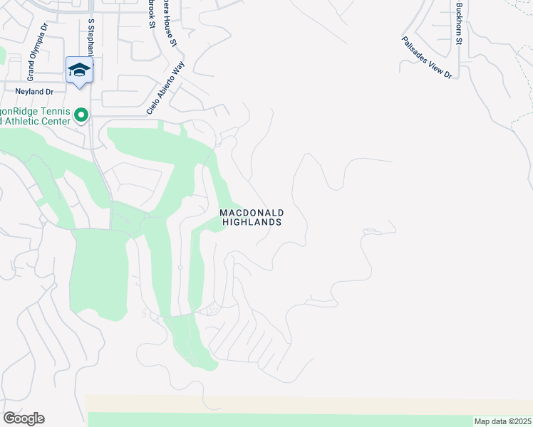 map of restaurants, bars, coffee shops, grocery stores, and more near 523 Serenity Point Drive in Henderson