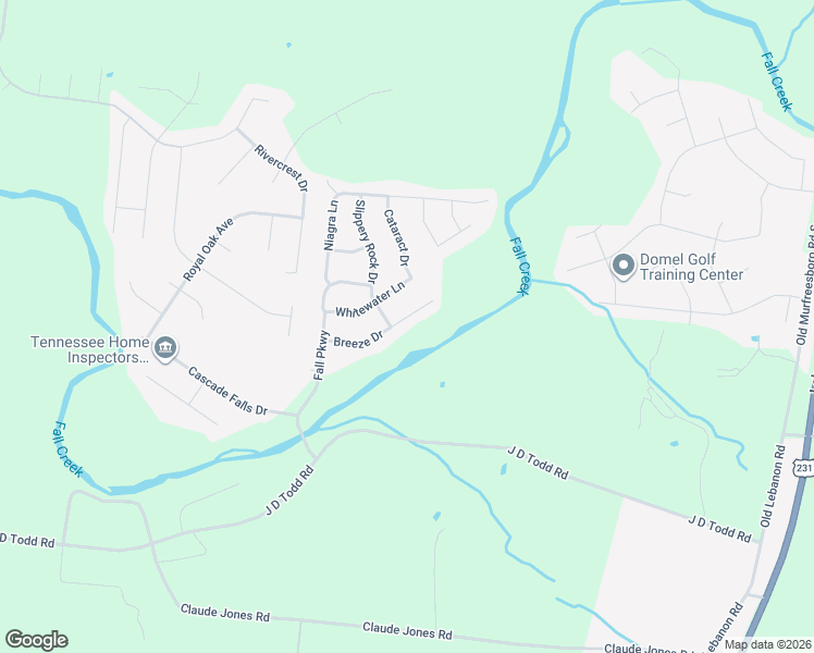 map of restaurants, bars, coffee shops, grocery stores, and more near 208 Breeze Drive in Murfreesboro