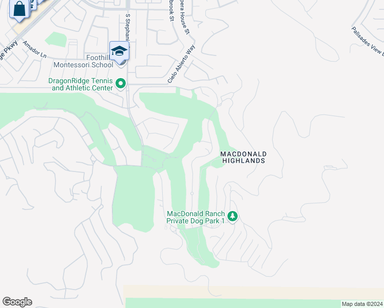 map of restaurants, bars, coffee shops, grocery stores, and more near 605 Saint Croix Street in Henderson