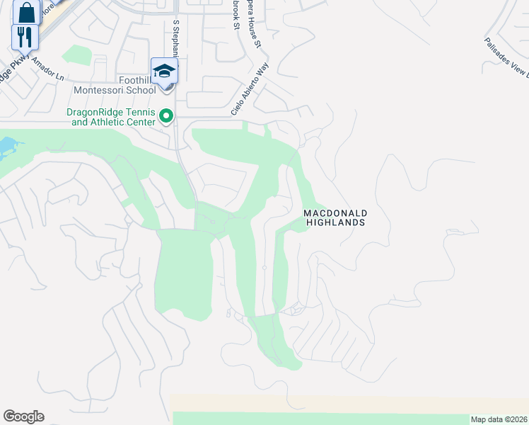 map of restaurants, bars, coffee shops, grocery stores, and more near 613 Saint Croix Street in Henderson