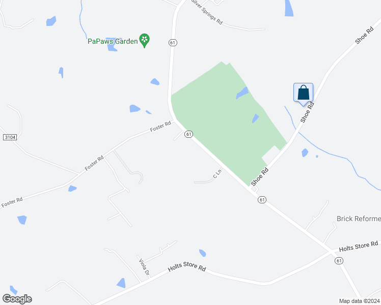 map of restaurants, bars, coffee shops, grocery stores, and more near 6905 C Lane in Whitsett