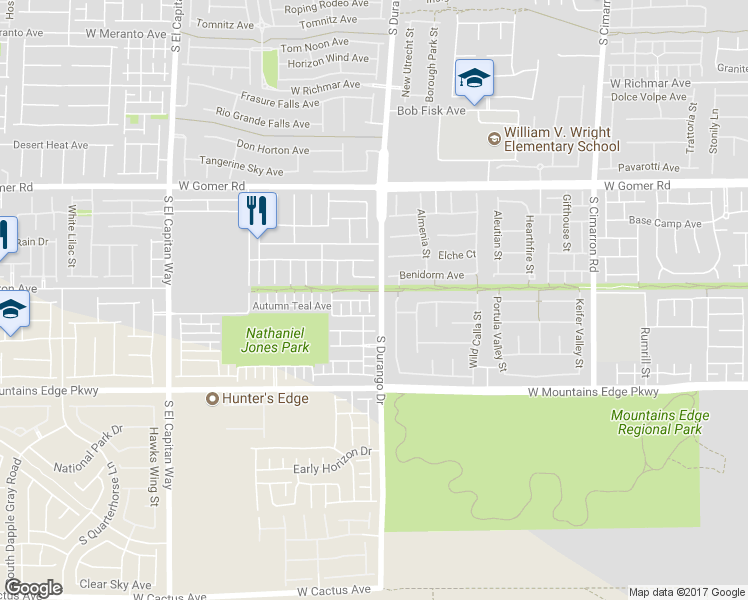 map of restaurants, bars, coffee shops, grocery stores, and more near 9918 Baron Coast Street in Las Vegas