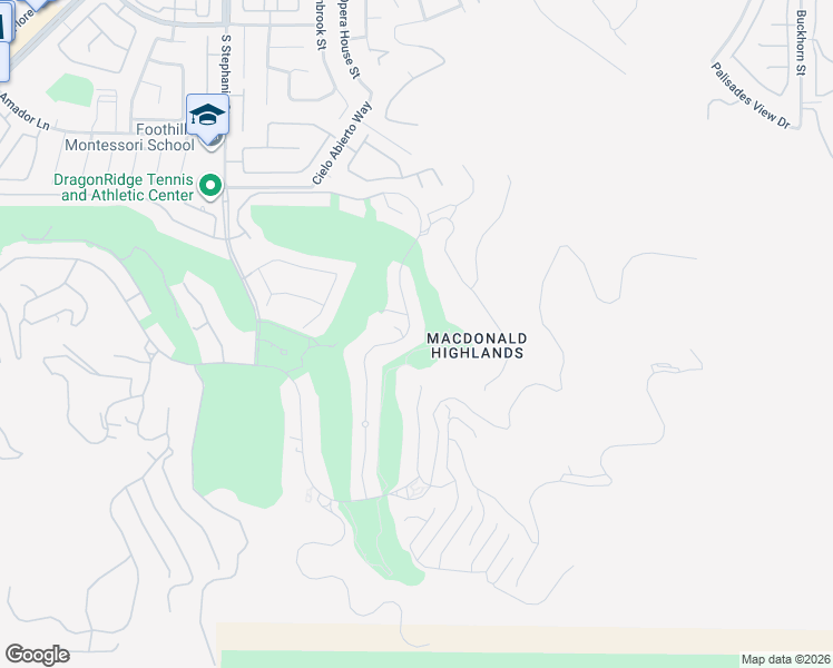map of restaurants, bars, coffee shops, grocery stores, and more near 596 Saint Croix Street in Henderson