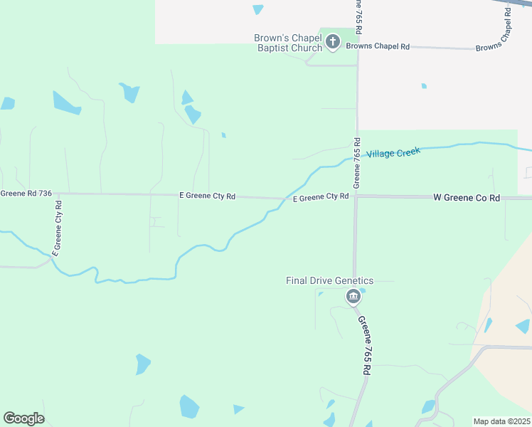 map of restaurants, bars, coffee shops, grocery stores, and more near 347 East Greene Cty Road in Paragould