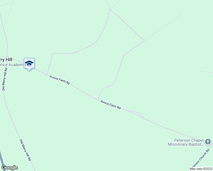 map of restaurants, bars, coffee shops, grocery stores, and more near 313 Avoca Farm Road in Merry Hill
