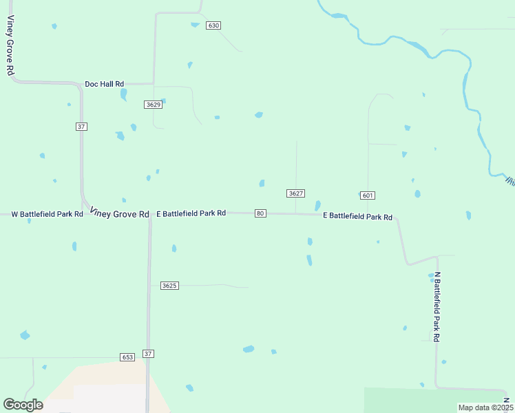 map of restaurants, bars, coffee shops, grocery stores, and more near 14722 East Battlefield Park Road in Prairie Grove