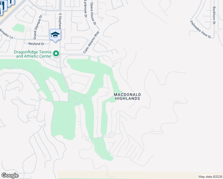 map of restaurants, bars, coffee shops, grocery stores, and more near 592 Saint Croix Street in Henderson