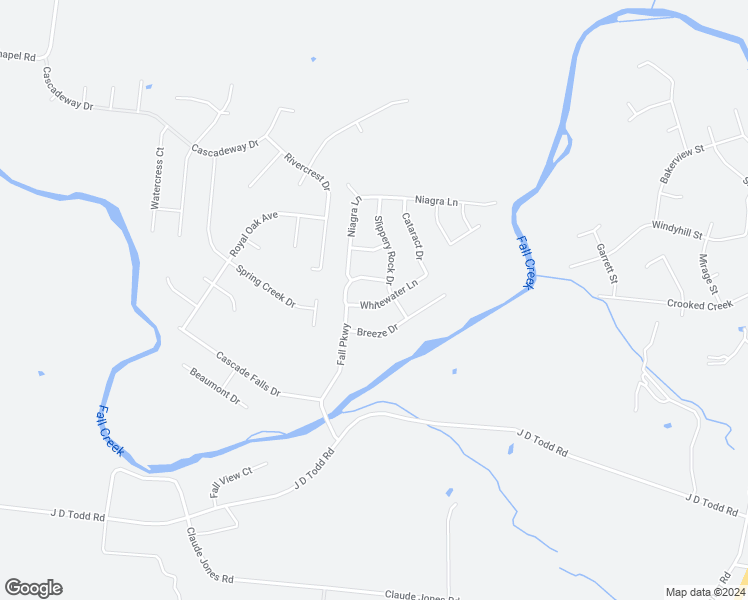 map of restaurants, bars, coffee shops, grocery stores, and more near 511 Whitewater Lane in Murfreesboro