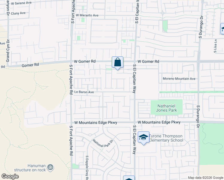 map of restaurants, bars, coffee shops, grocery stores, and more near 9141 Castle Valley Avenue in Las Vegas