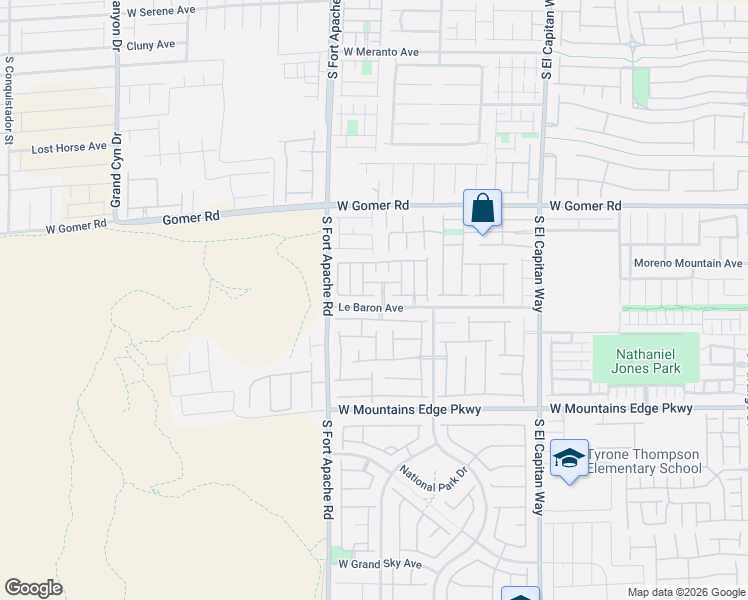 map of restaurants, bars, coffee shops, grocery stores, and more near 9319 Poseidon Valley Avenue in Las Vegas