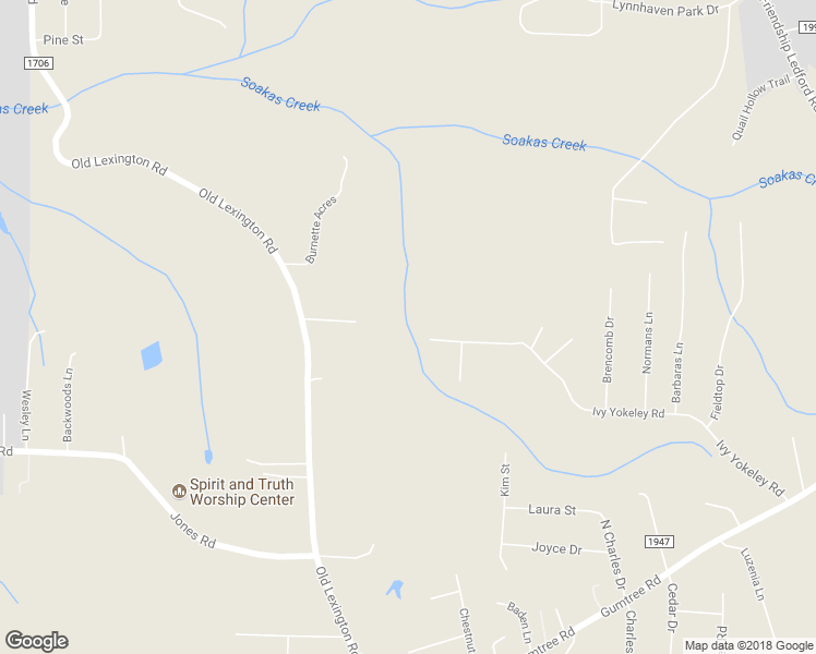 map of restaurants, bars, coffee shops, grocery stores, and more near 1130 Ivy Yokeley Road in Winston-Salem