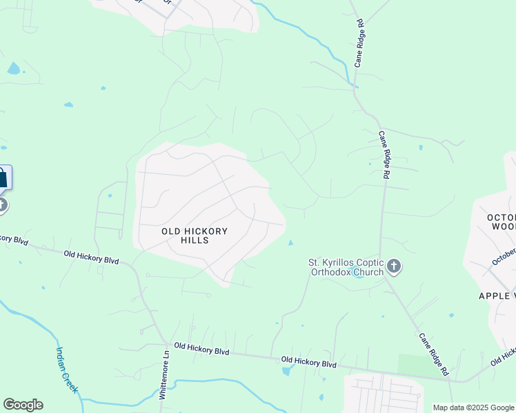 map of restaurants, bars, coffee shops, grocery stores, and more near 8912 Ristau Court in Nashville