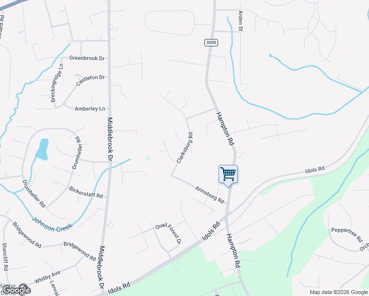 map of restaurants, bars, coffee shops, grocery stores, and more near 4420 Clarksburg Road in Clemmons