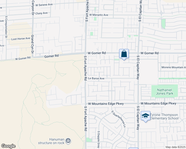 map of restaurants, bars, coffee shops, grocery stores, and more near 9883 Mandrake Falls Street in Las Vegas