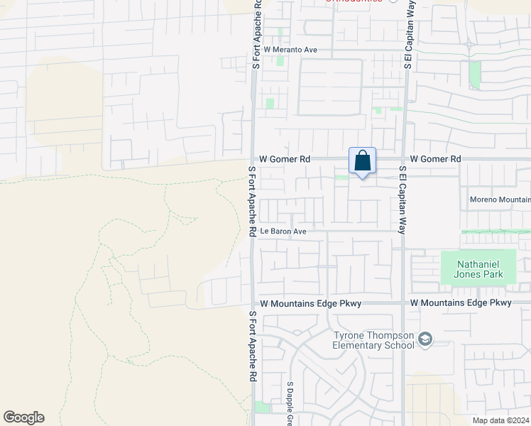 map of restaurants, bars, coffee shops, grocery stores, and more near 9861 Iris Valley Street in Las Vegas