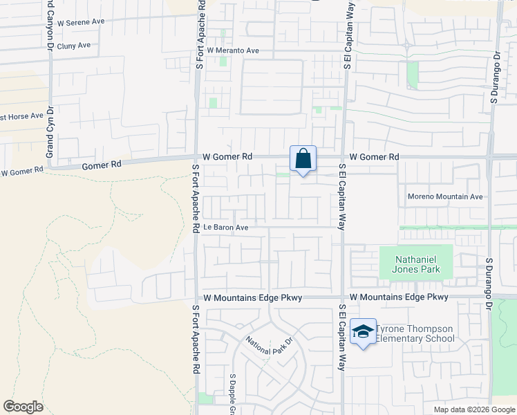 map of restaurants, bars, coffee shops, grocery stores, and more near 9858 Black Mulberry Street in Las Vegas