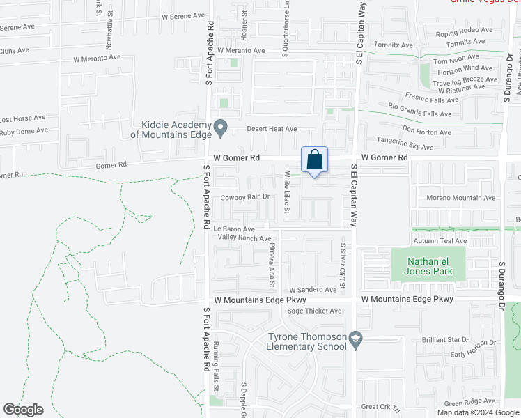 map of restaurants, bars, coffee shops, grocery stores, and more near 9856 November Rain Street in Las Vegas