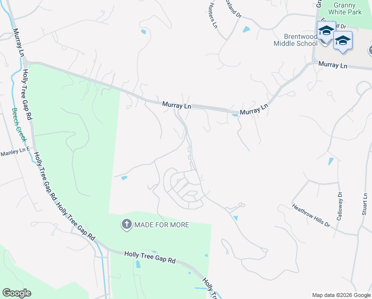 map of restaurants, bars, coffee shops, grocery stores, and more near 823 Windstone Boulevard in Brentwood