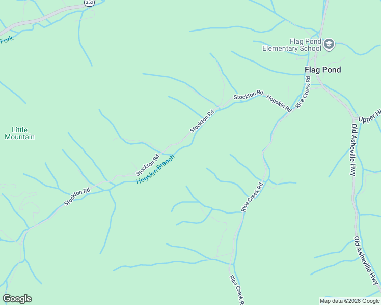 map of restaurants, bars, coffee shops, grocery stores, and more near 786 Stockton Road in Flag Pond