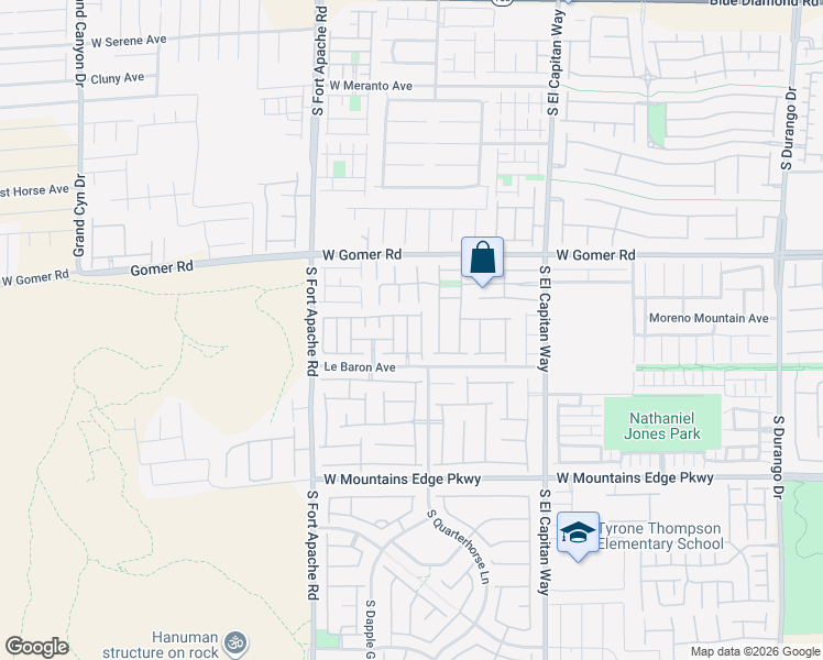 map of restaurants, bars, coffee shops, grocery stores, and more near 9846 Black Mulberry Street in Las Vegas