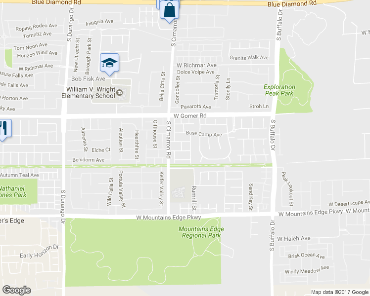 map of restaurants, bars, coffee shops, grocery stores, and more near 8136 Memory Lake Avenue in Las Vegas