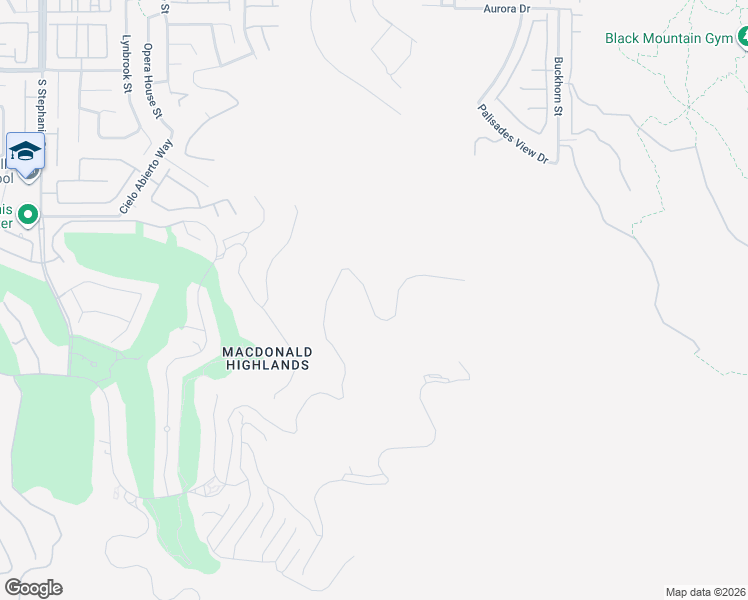 map of restaurants, bars, coffee shops, grocery stores, and more near Cityview Ridge Drive in Henderson