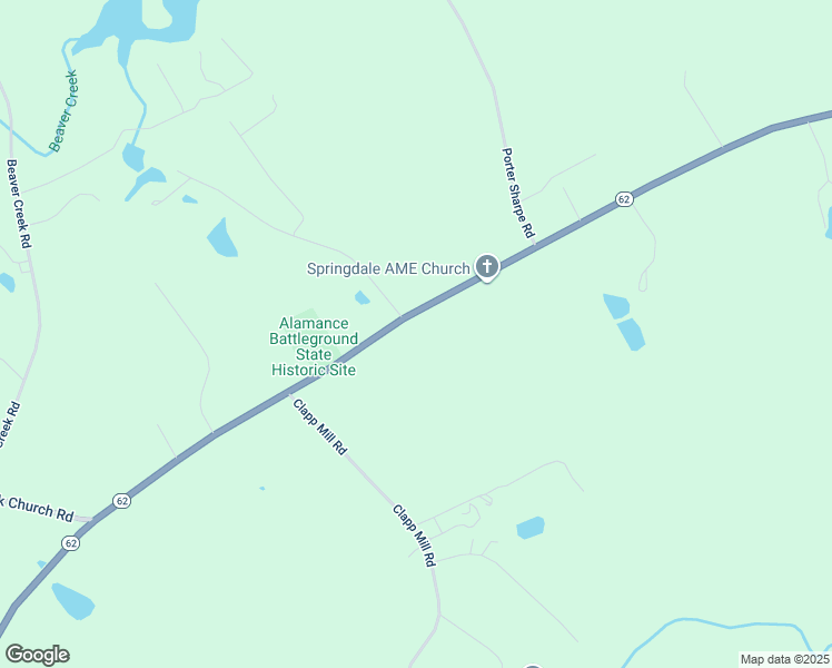 map of restaurants, bars, coffee shops, grocery stores, and more near 5706 North Carolina 62 in Burlington