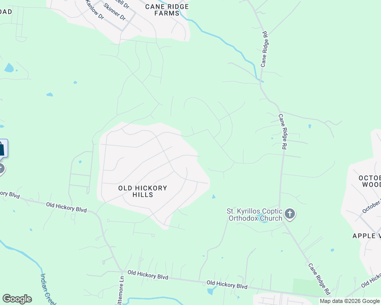 map of restaurants, bars, coffee shops, grocery stores, and more near 7245 Legacy Drive in Nashville