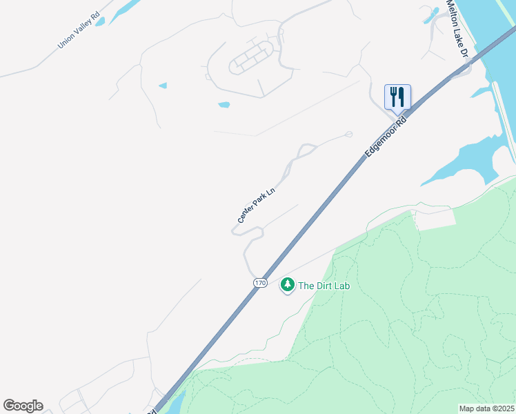 map of restaurants, bars, coffee shops, grocery stores, and more near 108 Center Park Lane in Oak Ridge