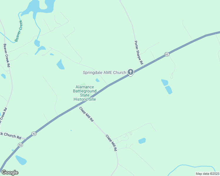 map of restaurants, bars, coffee shops, grocery stores, and more near 5706 North Carolina 62 in Burlington