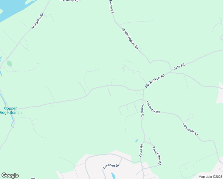 map of restaurants, bars, coffee shops, grocery stores, and more near 350 Blacks Ferry Road in Knoxville