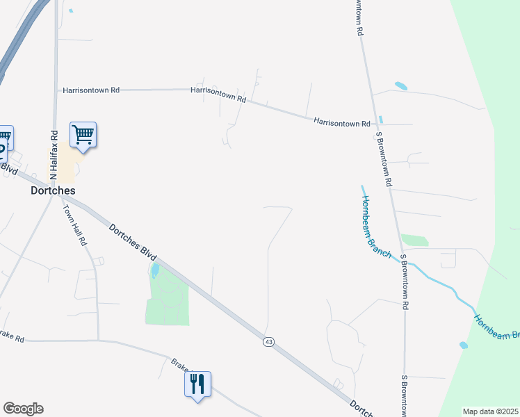 map of restaurants, bars, coffee shops, grocery stores, and more near 3348 Octavia Drive in Rocky Mount