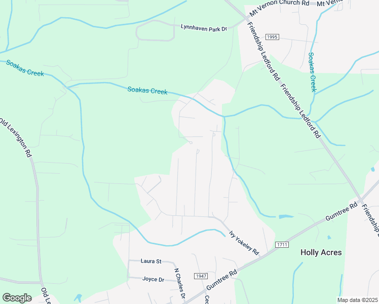 map of restaurants, bars, coffee shops, grocery stores, and more near 355 Normans Lane in Winston-Salem