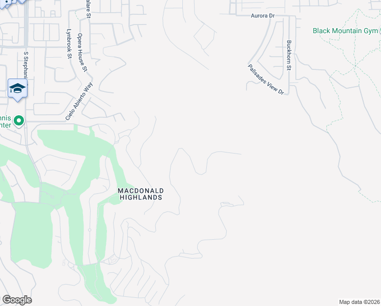 map of restaurants, bars, coffee shops, grocery stores, and more near 503 Cityview Ridge Drive in Henderson