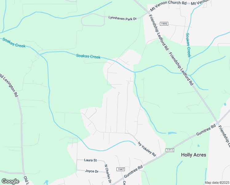 map of restaurants, bars, coffee shops, grocery stores, and more near 355 Normans Lane in Winston-Salem