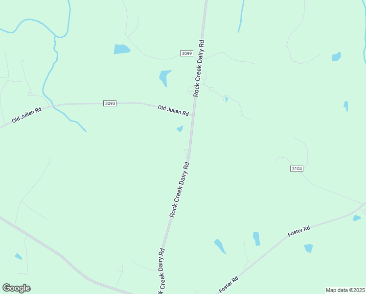 map of restaurants, bars, coffee shops, grocery stores, and more near 1924 Rock Creek Dairy Road in Whitsett
