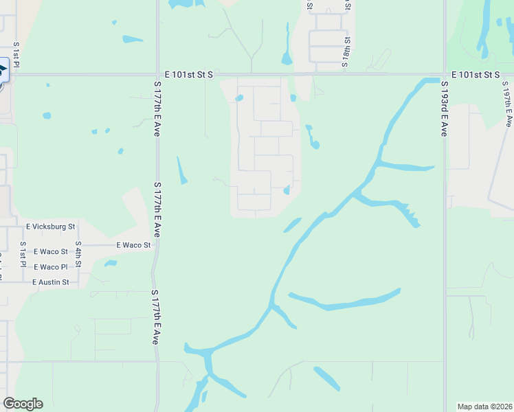 map of restaurants, bars, coffee shops, grocery stores, and more near 1419 East Utica Place in Broken Arrow