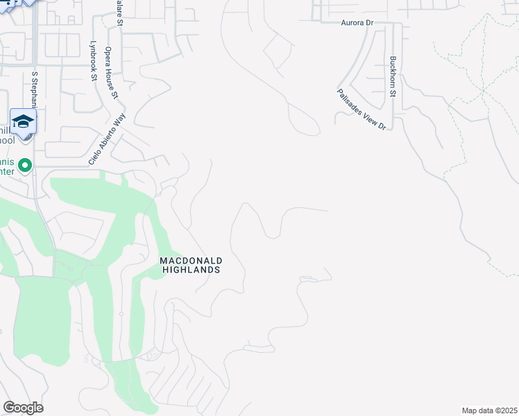 map of restaurants, bars, coffee shops, grocery stores, and more near 503 Cityview Ridge Drive in Henderson